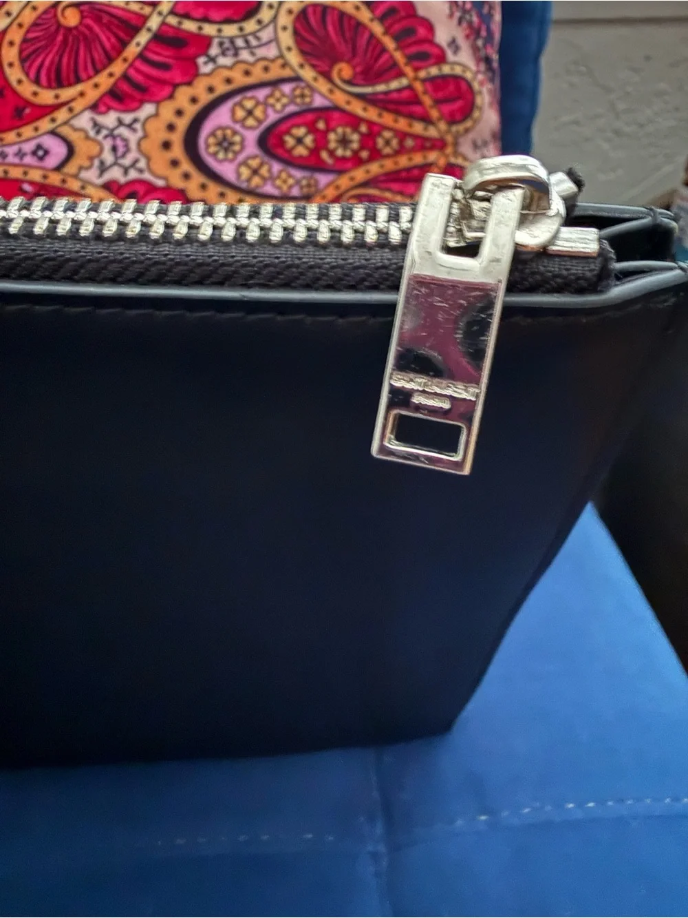 Saint Laurent Black Leather Laptop Sleeve